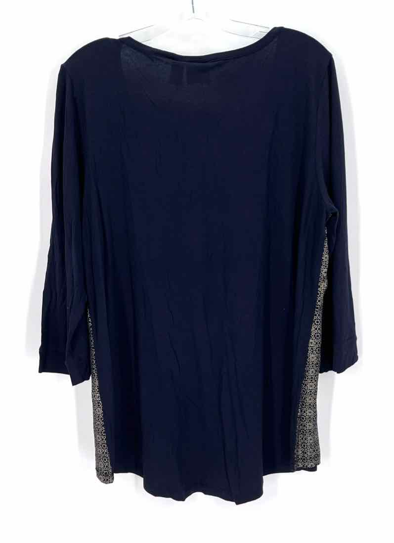 Size 2 Chico's Navy Shirt
