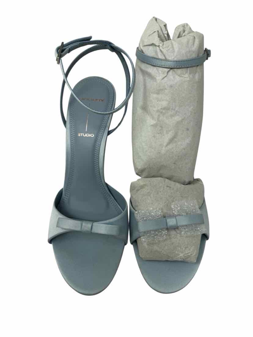 Shoe Size 7 Blue Suede Sandals