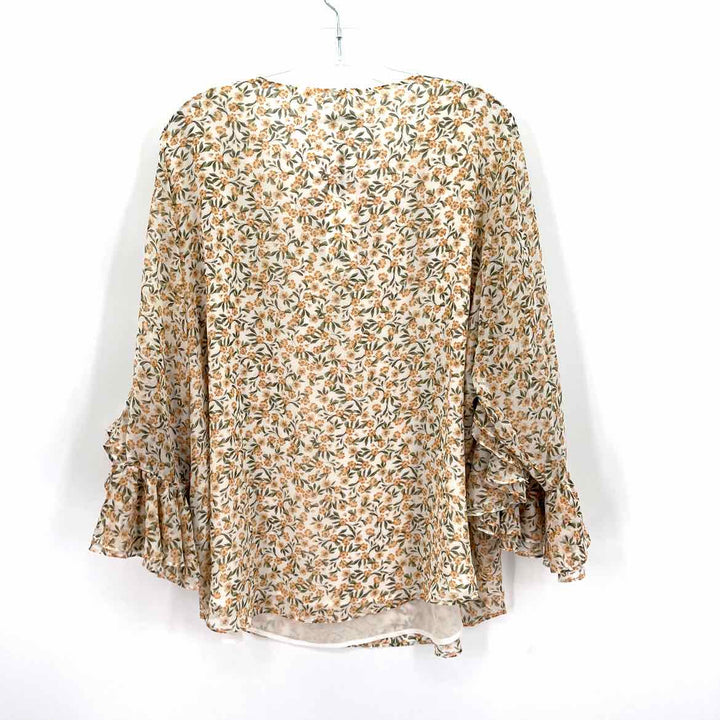 Size 1X Calvin Klein Multi-Color Shirt