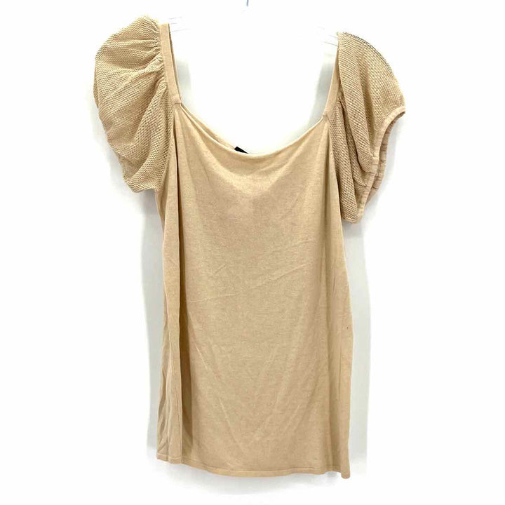 Size S ELIE TAHARI Tan Shirt