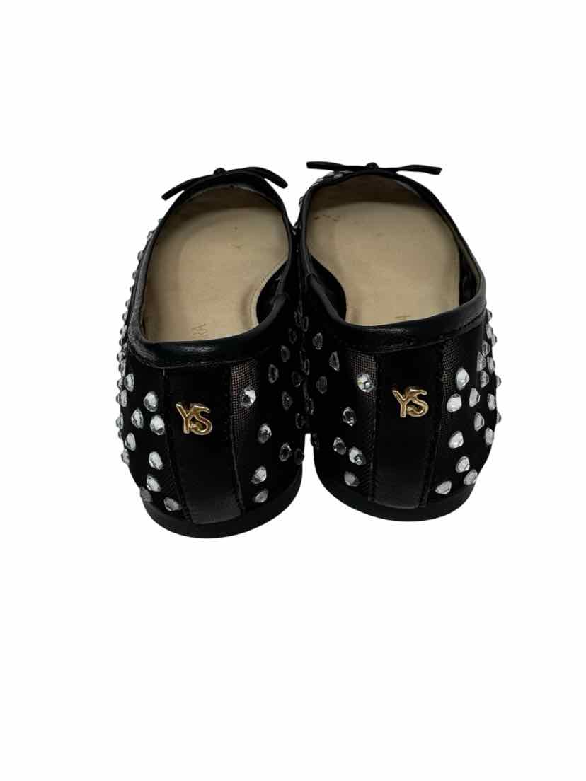 Shoe Size 7 YOSI SAMRA Black Flats