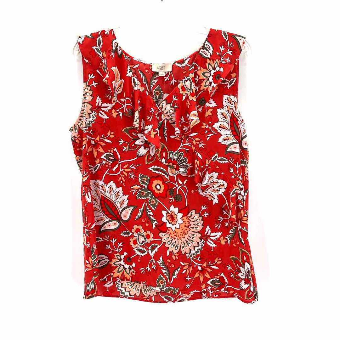 Size M Ann Taylor Peach Shirt