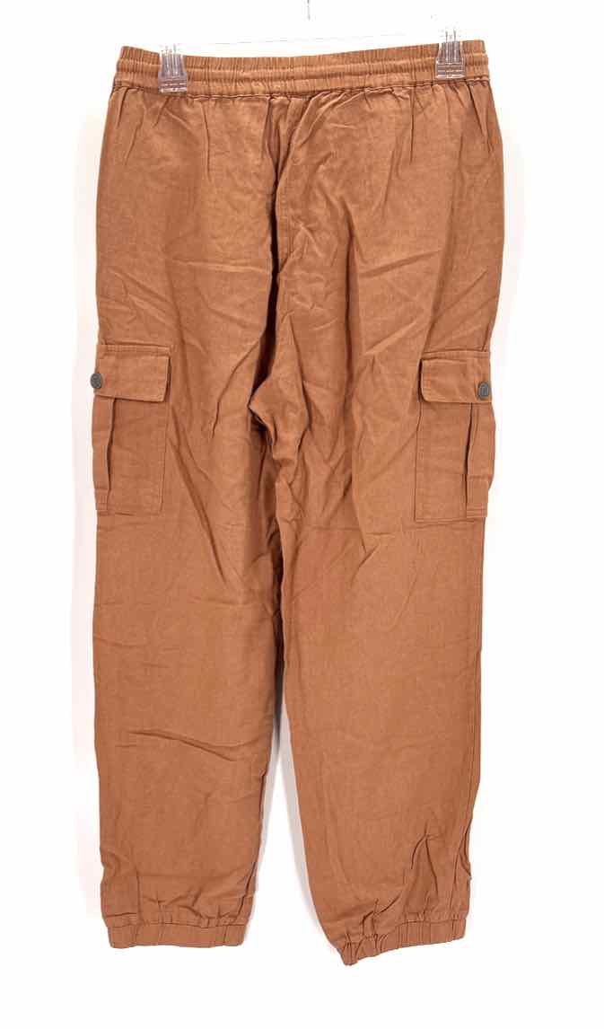 Size L Tan Linen Pants