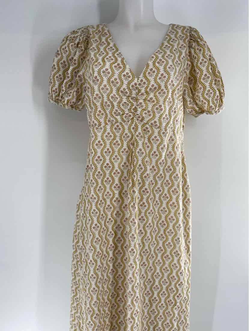 Size M Yellow Dress
