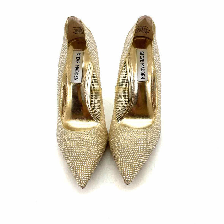 Shoe Size 6 Steve Madden Gold Pumps