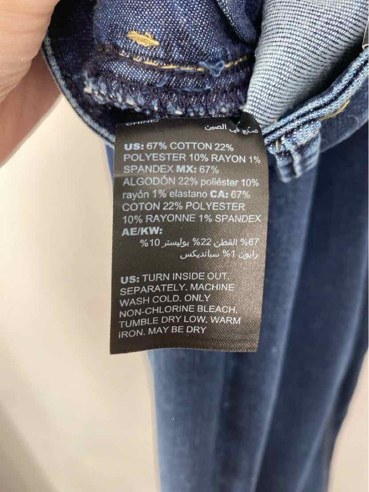 Size 6 White House Black Market Blue Pants
