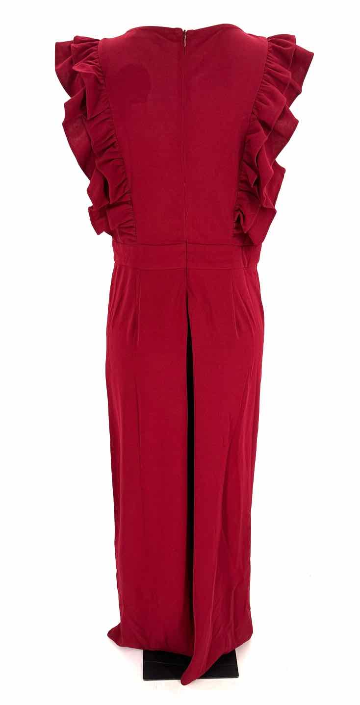Size L NY & CO Burgundy Pants
