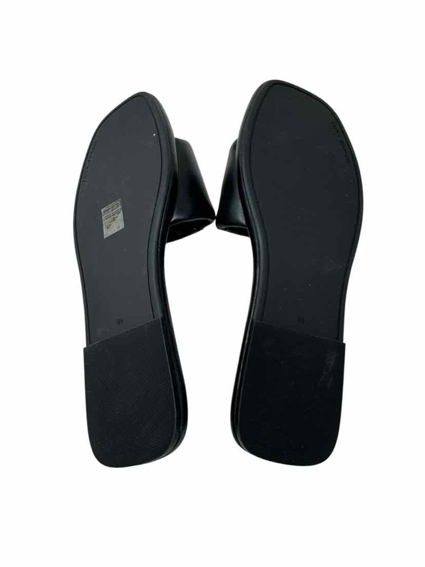 Shoe Size 9.5 Tory Burch Black Leather Sandals