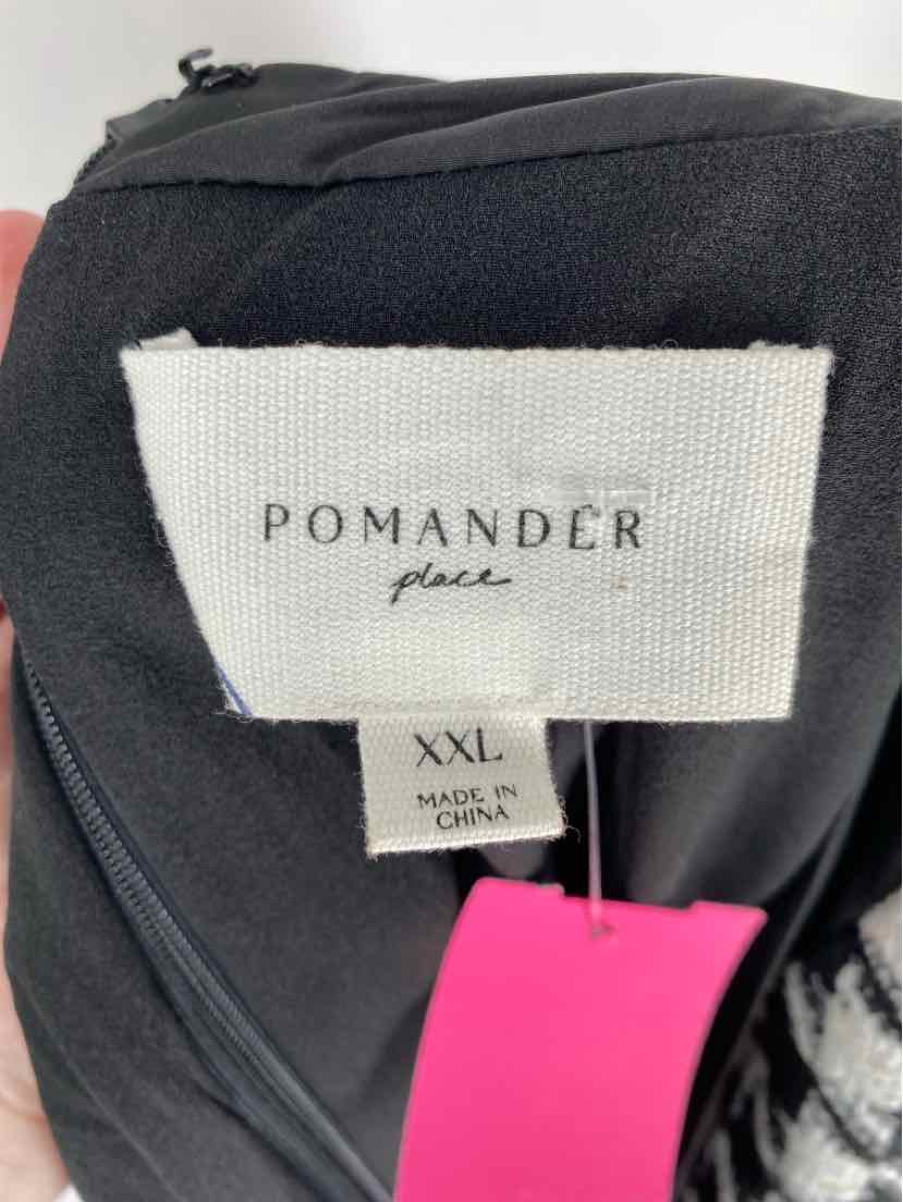 Size XXL POMANDER PLACE Black Dress