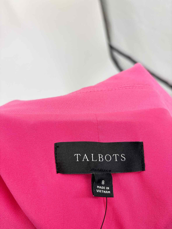 Size 8 Talbots Pink Jacket