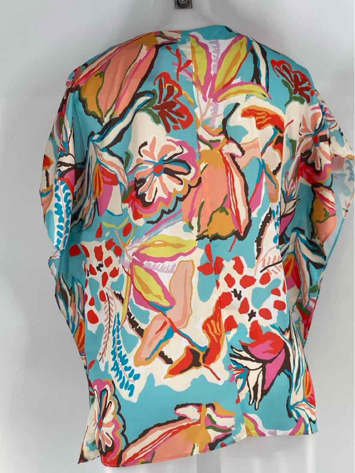 Size XS CROSBY Multi-Color Sateen Shirt