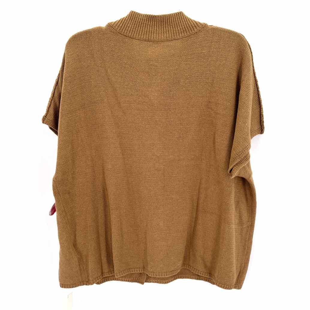 Size S Camel Knit Sweater