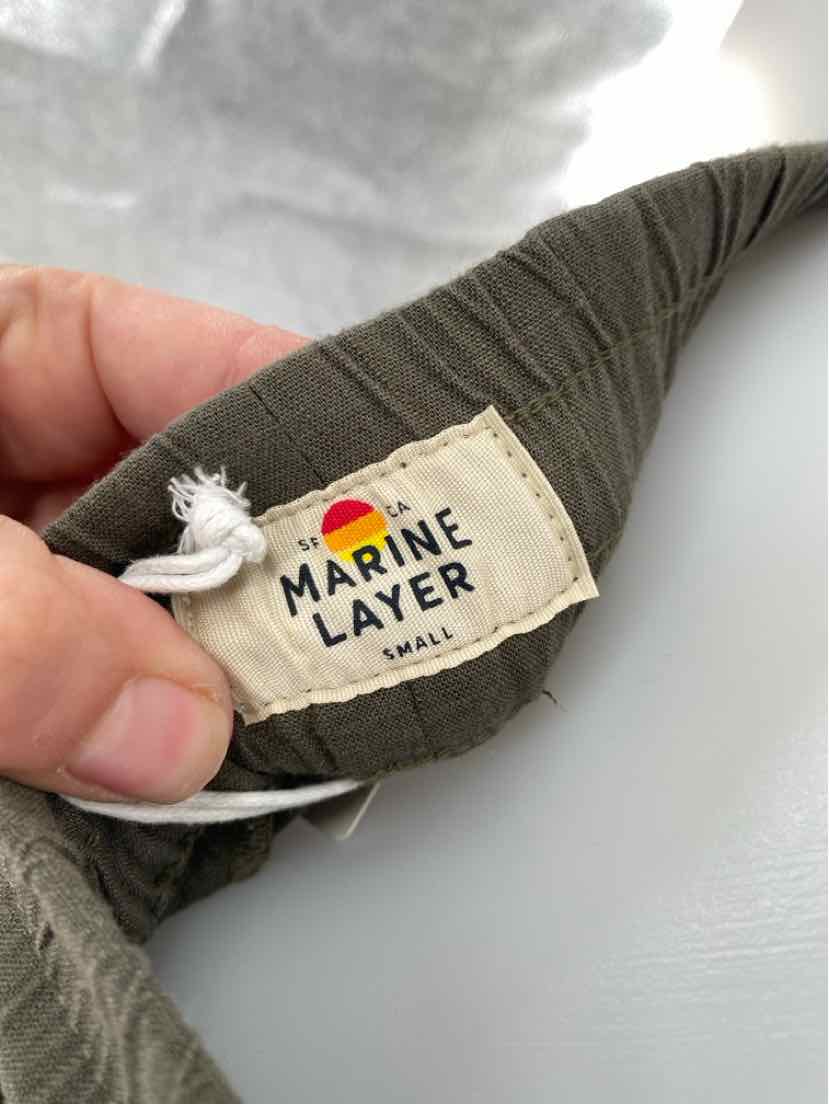 Size S MARINE LAYER Olive Pants