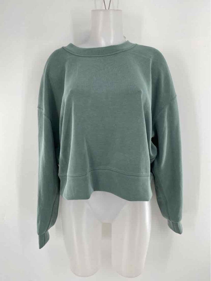 Size 10 Lululemon Green Sweater