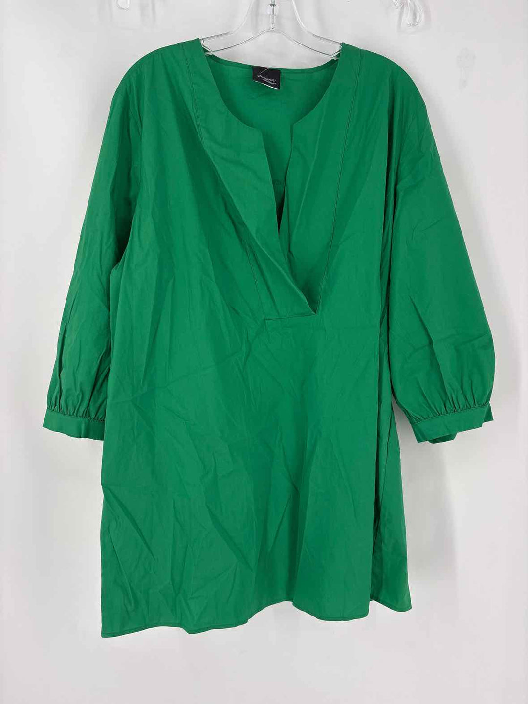 Size 2X MARINA RINALDI Green Shirt