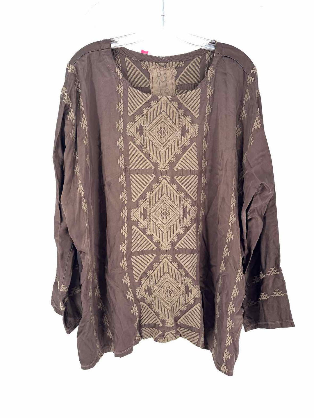 Size L Johnny Was Olive Shirt