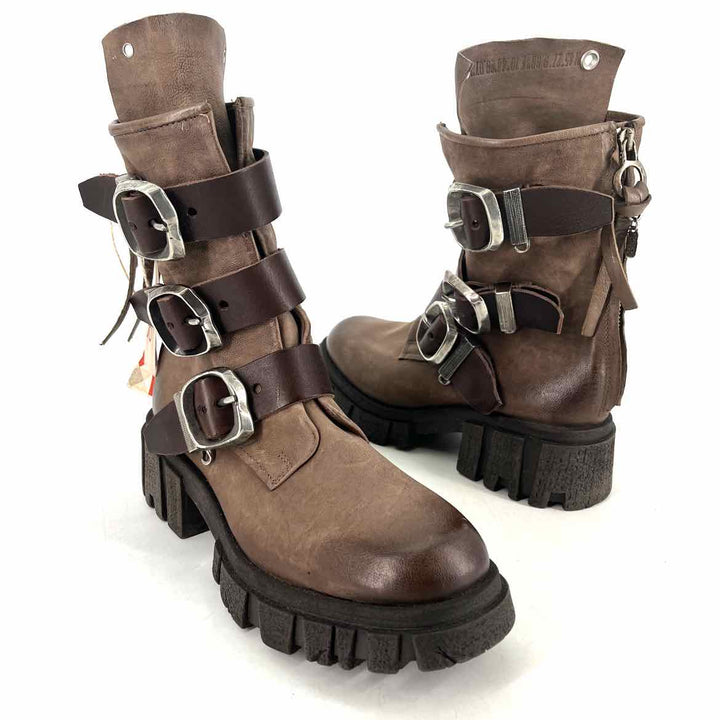 Shoe Size 40 AS 98 Brown Leather Boots