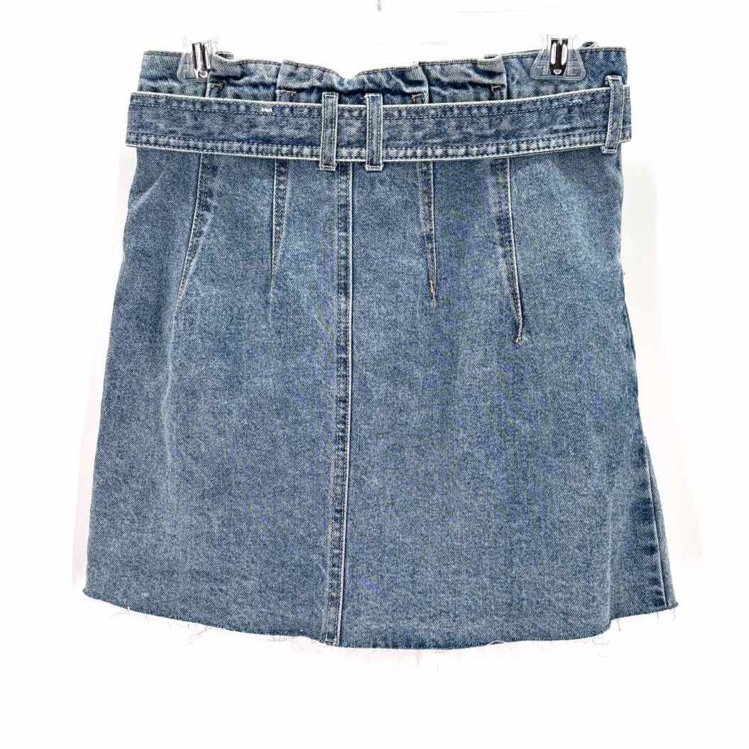 Size 26 WE THE FREE Blue Denim Skirt