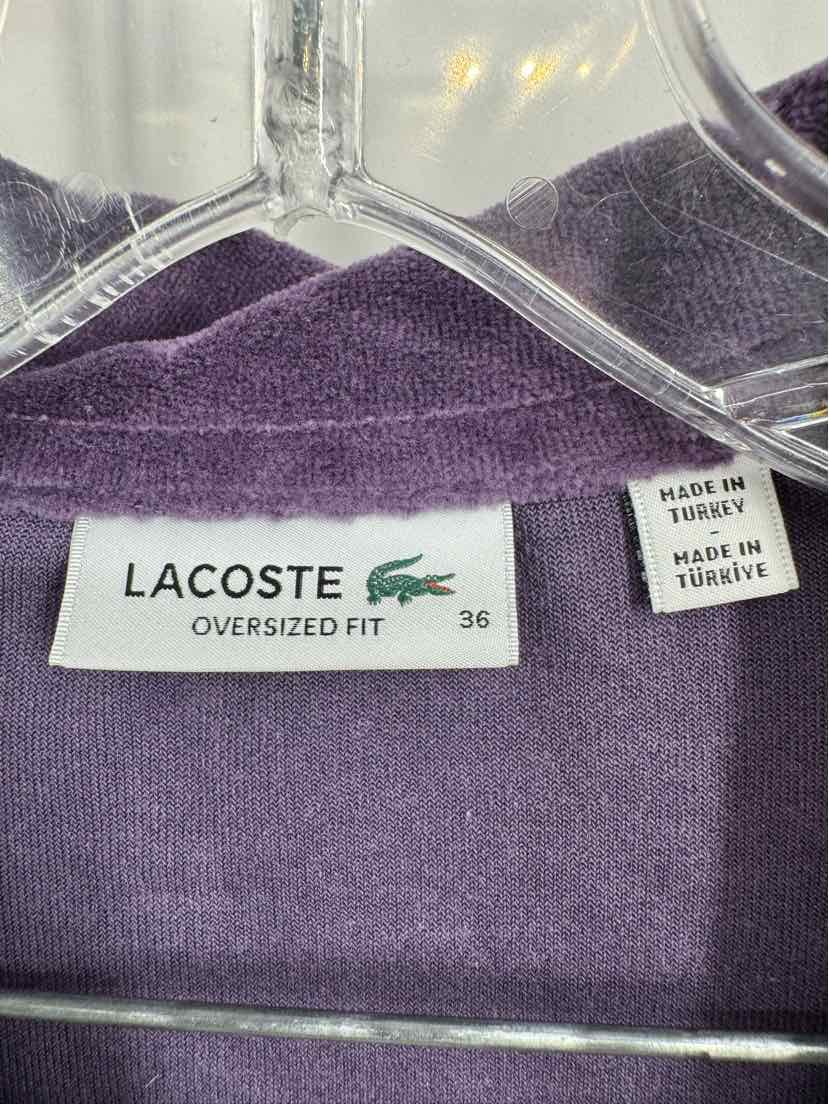 Size 36 Lacoste Purple Jacket