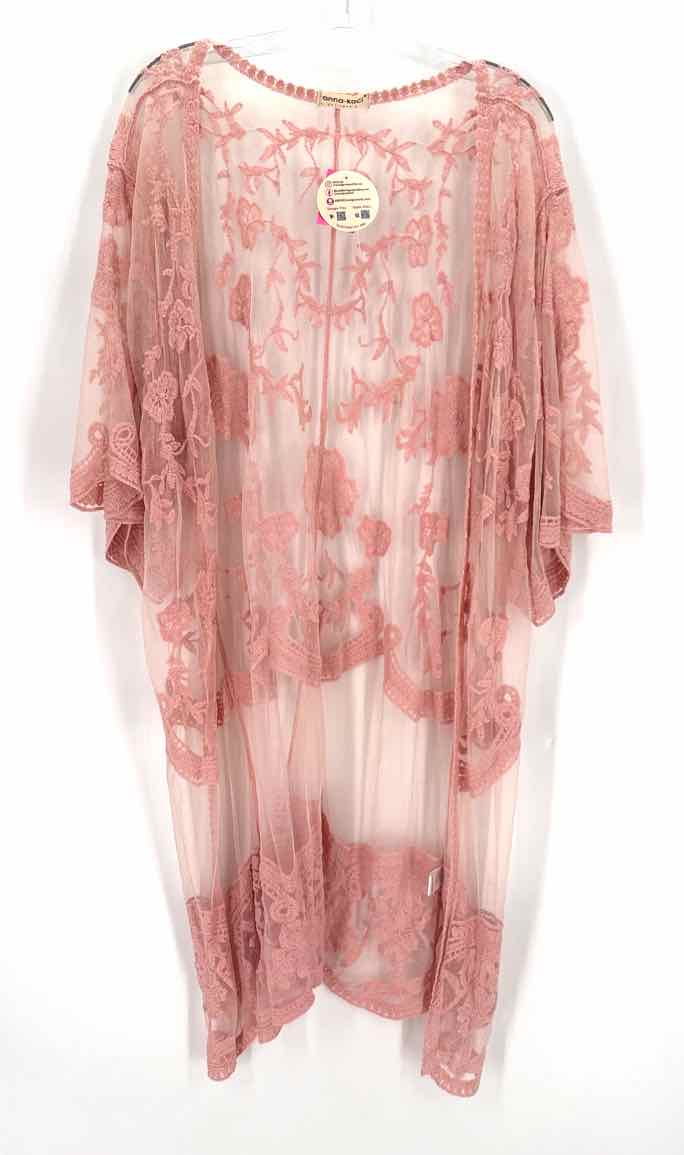 Size One Size Pink Lace Shirt