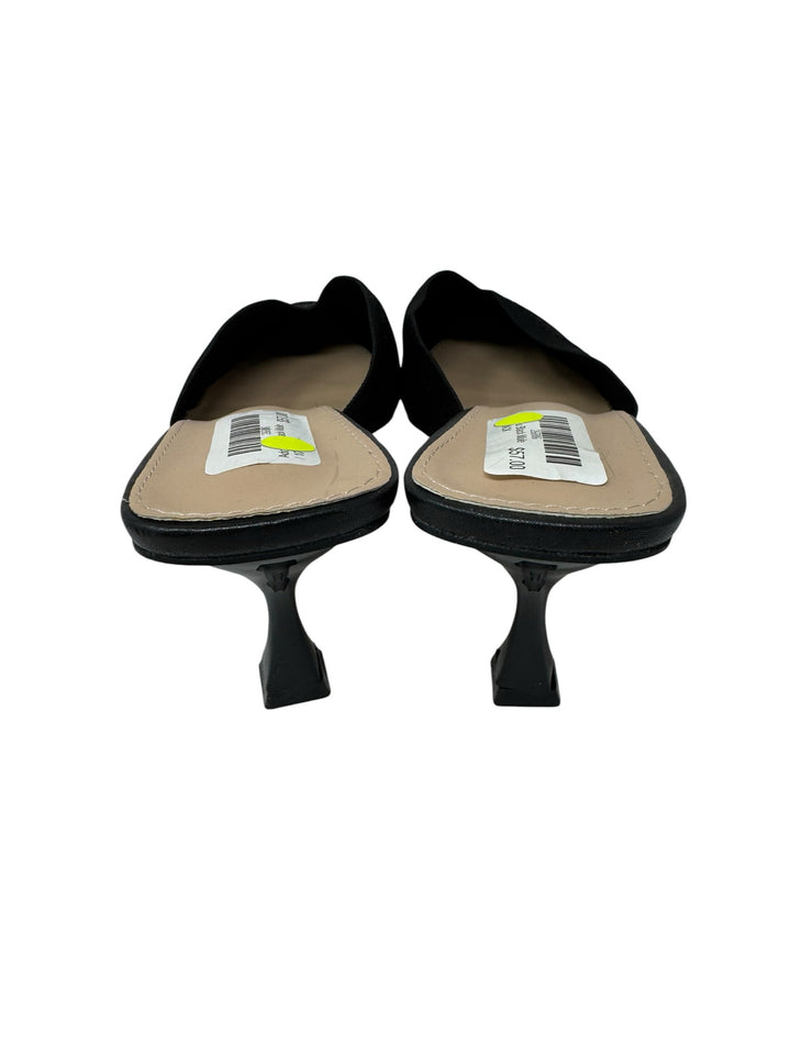Shoe Size 10 Black Mules