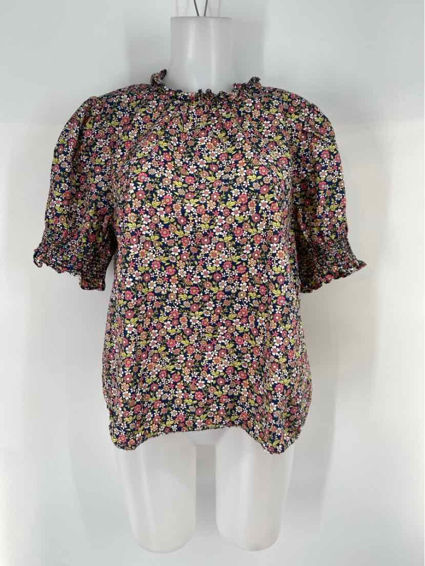 Size L J Crew Multi-Color Shirt