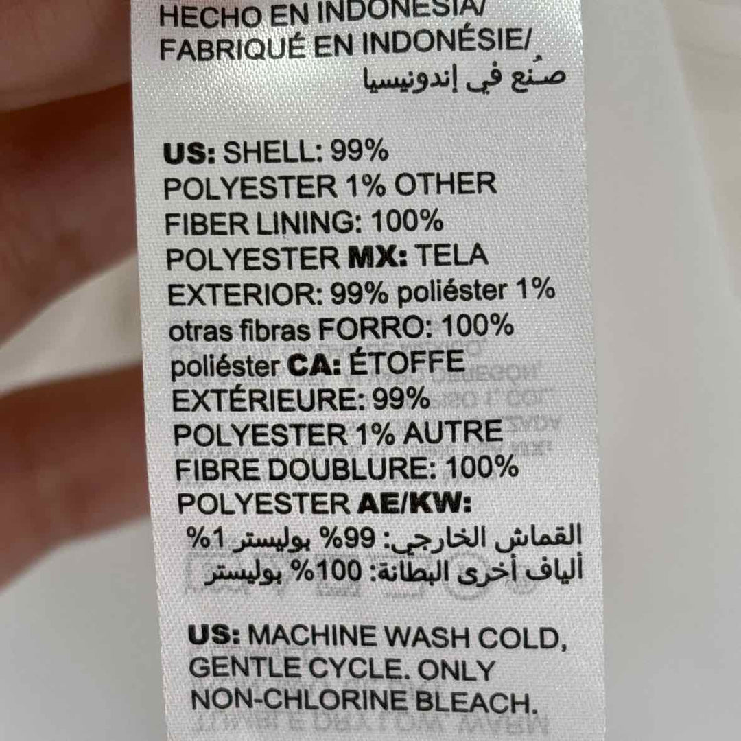 Size M White House Black Market Cream Shirt