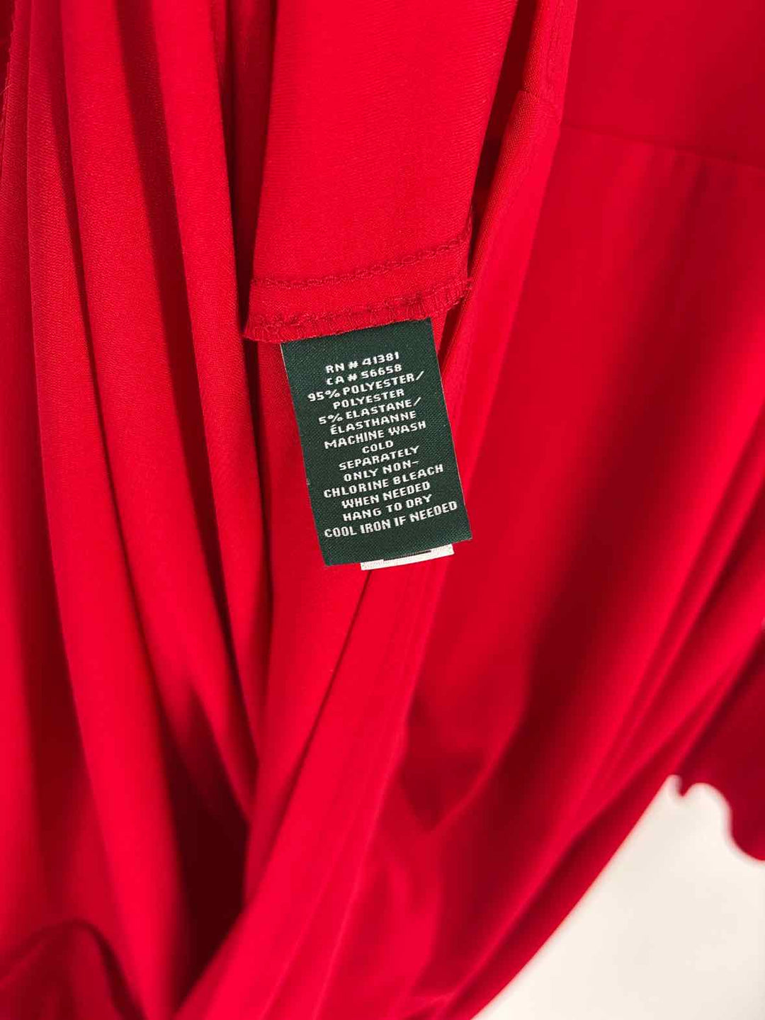 Size 10 RALPH LAUREN Red Dress