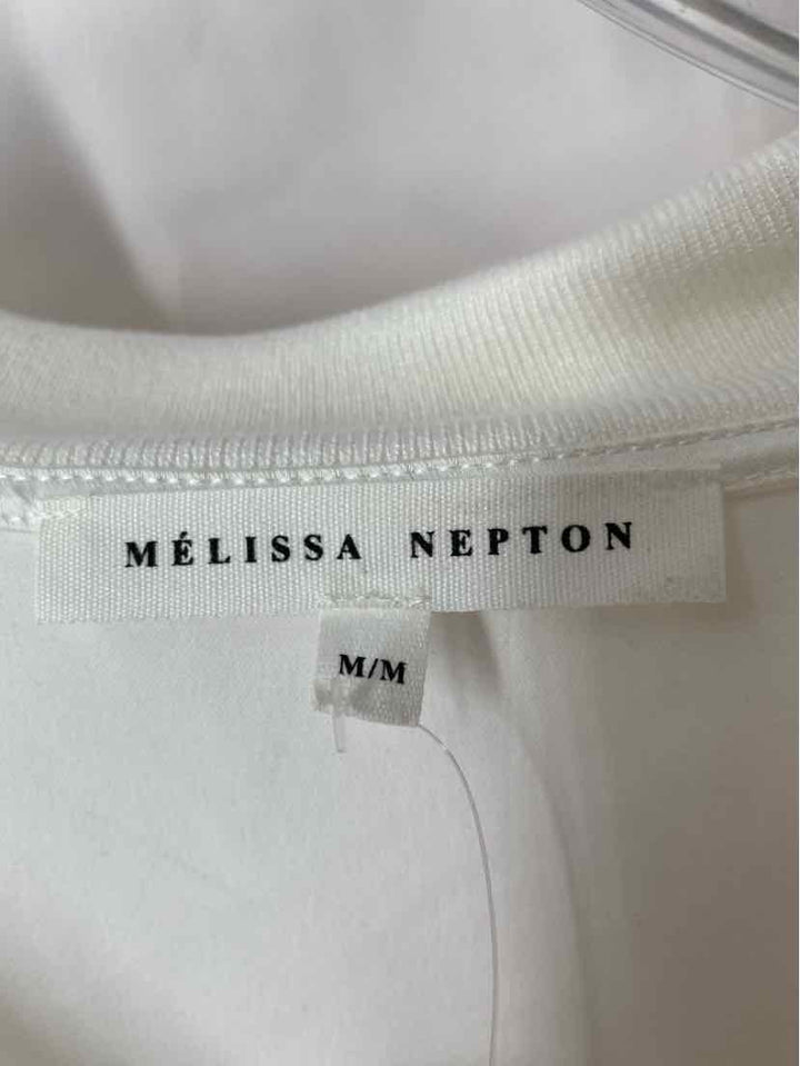 Size M MELISSA NEPTON White Shirt
