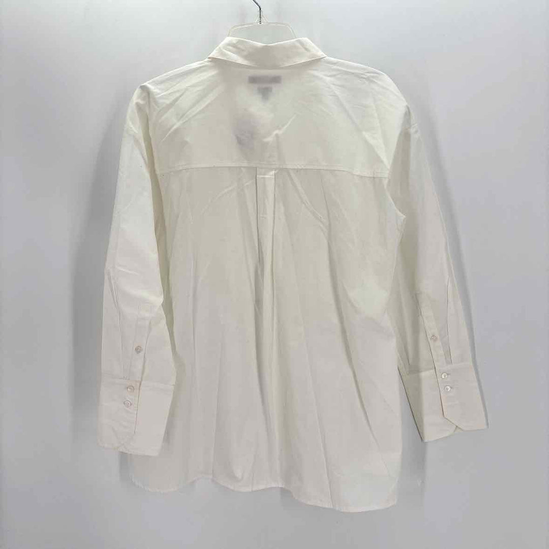 Size M MADEWELL Ivory Cotton Shirt