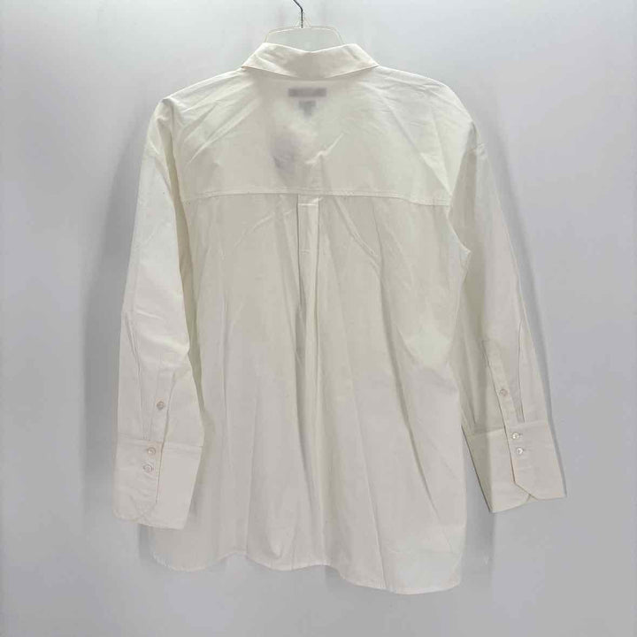 Size M MADEWELL Ivory Cotton Shirt