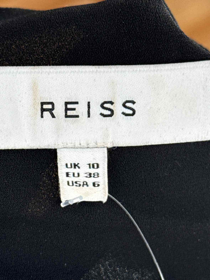 Size 6 REISS Black Dress