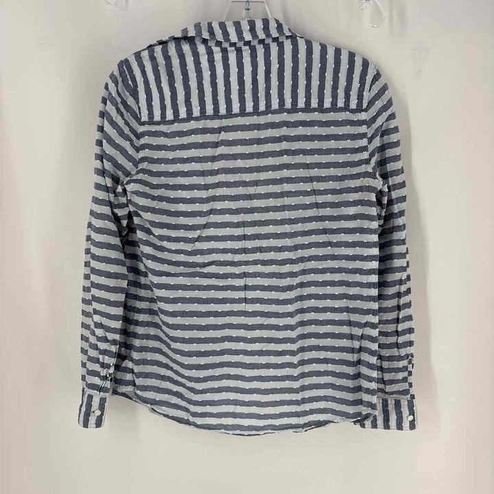 Size 4 J MCLAUGHLIN Blue Print Shirt