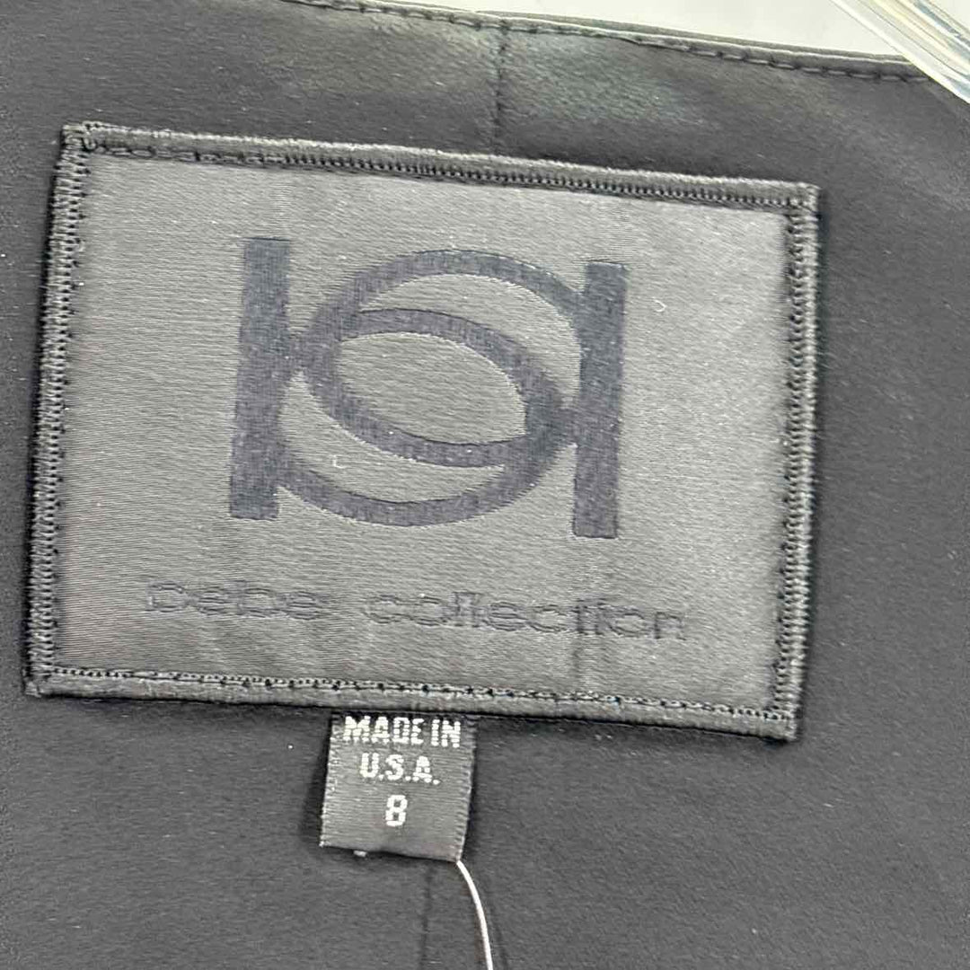 Size 8 BEBE Black Vest