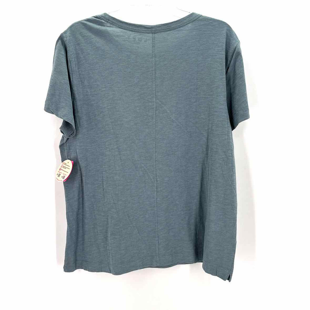Size XL LOFT Green Cotton Shirt