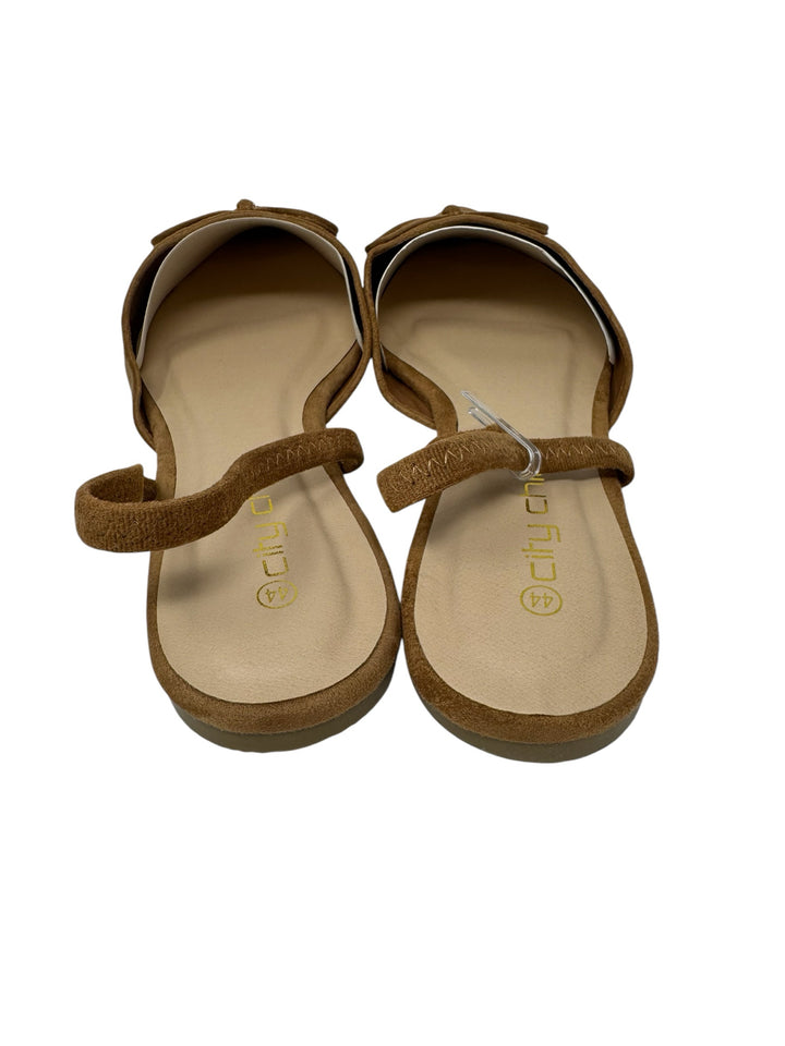 Shoe Size 44 CITY CHIC Brown Flats