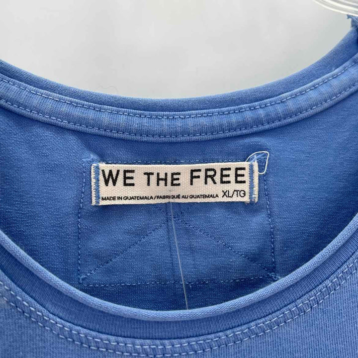 Size XL WE THE FREE Blue Shirt