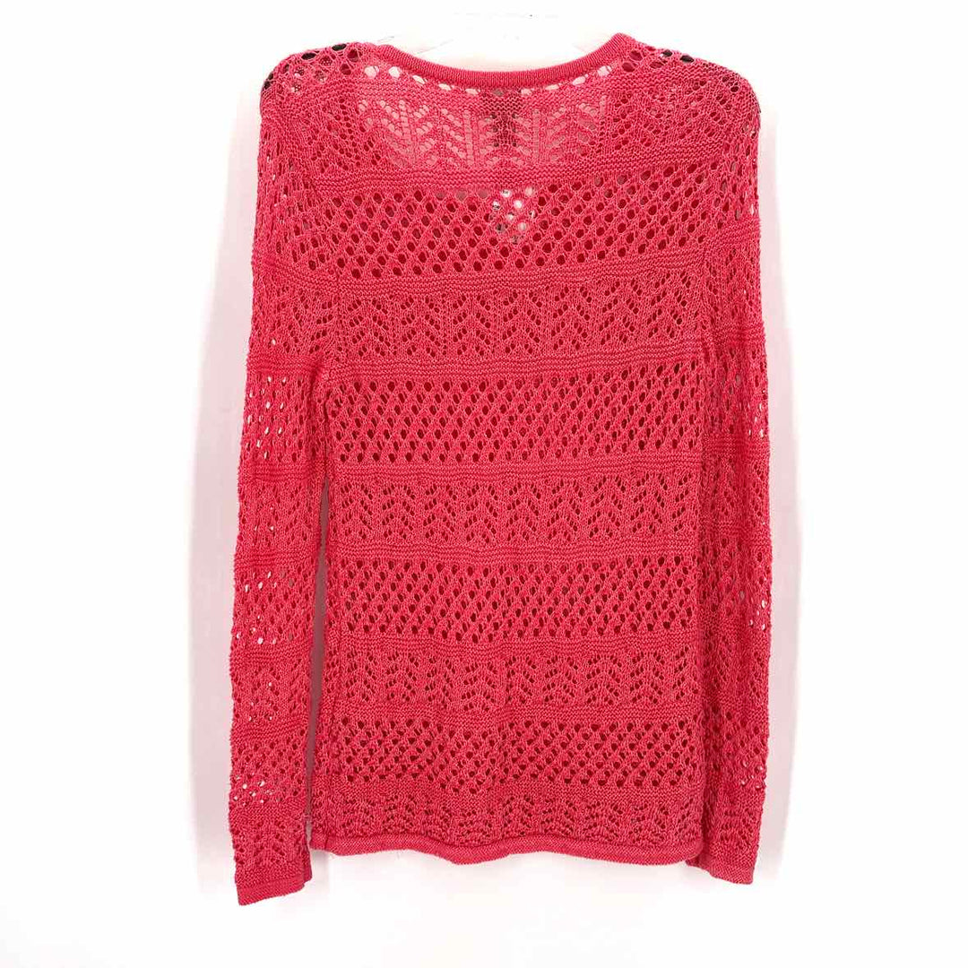Size M Chico's Pink Knit Sweater
