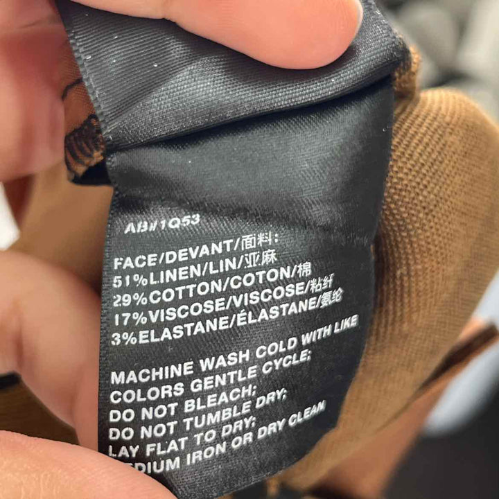 Size 20 LAFAYETTE Tan Linen Shorts
