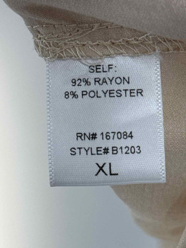Size XL POMANDER PLACE Gold Shirt