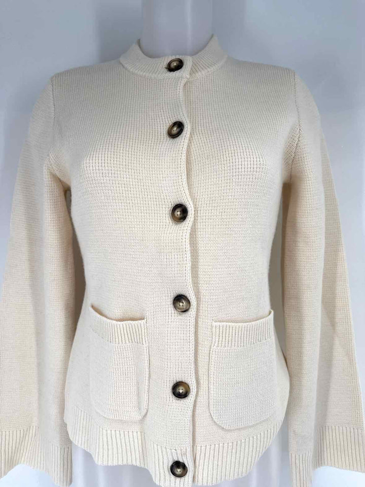 Size S MODERN CITIZEN Ivory Knit Luxury - Cardigan