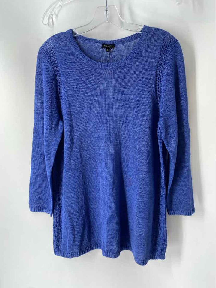 Size L Talbots Blue Sweater