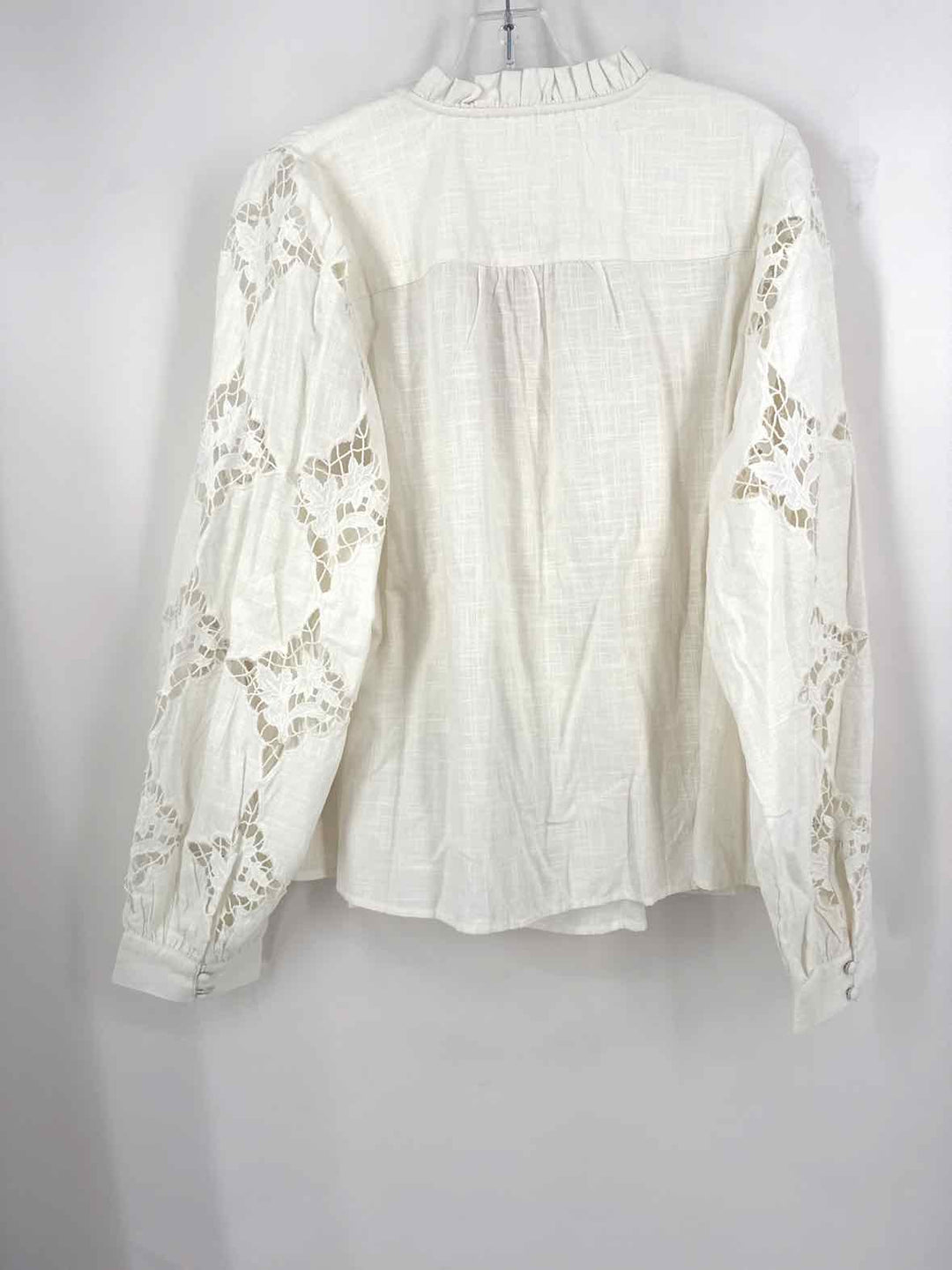 Size L Anthropologie White Shirt