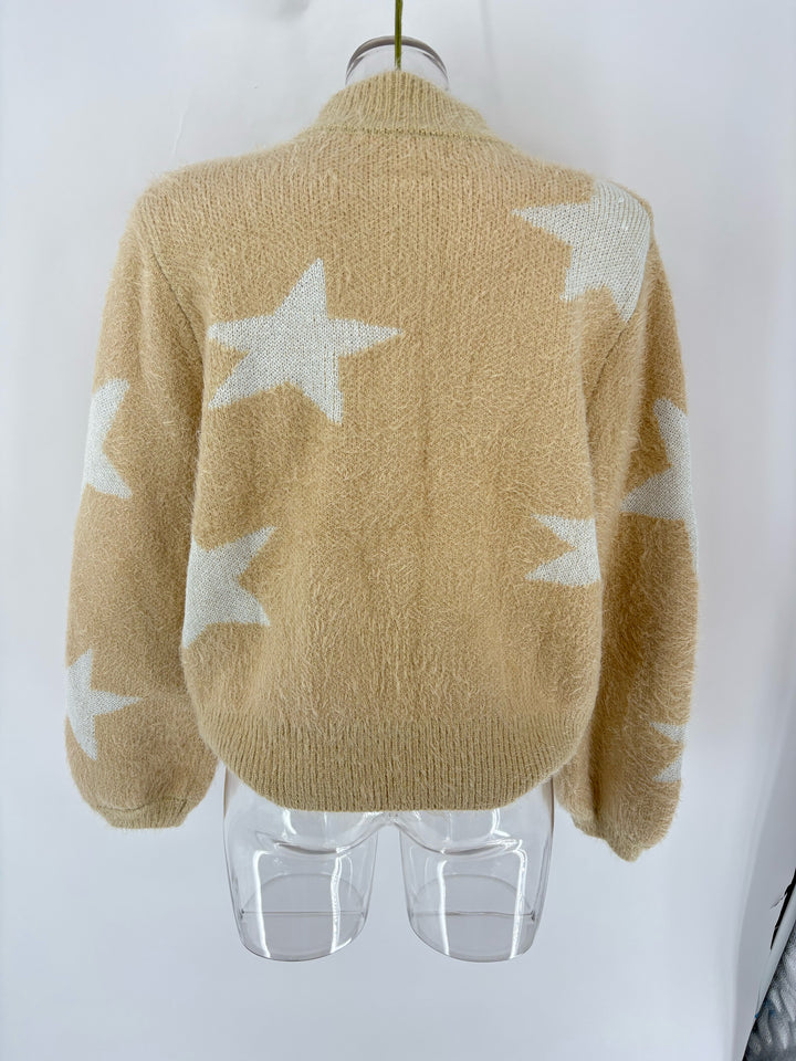 Size M Beige Sweater