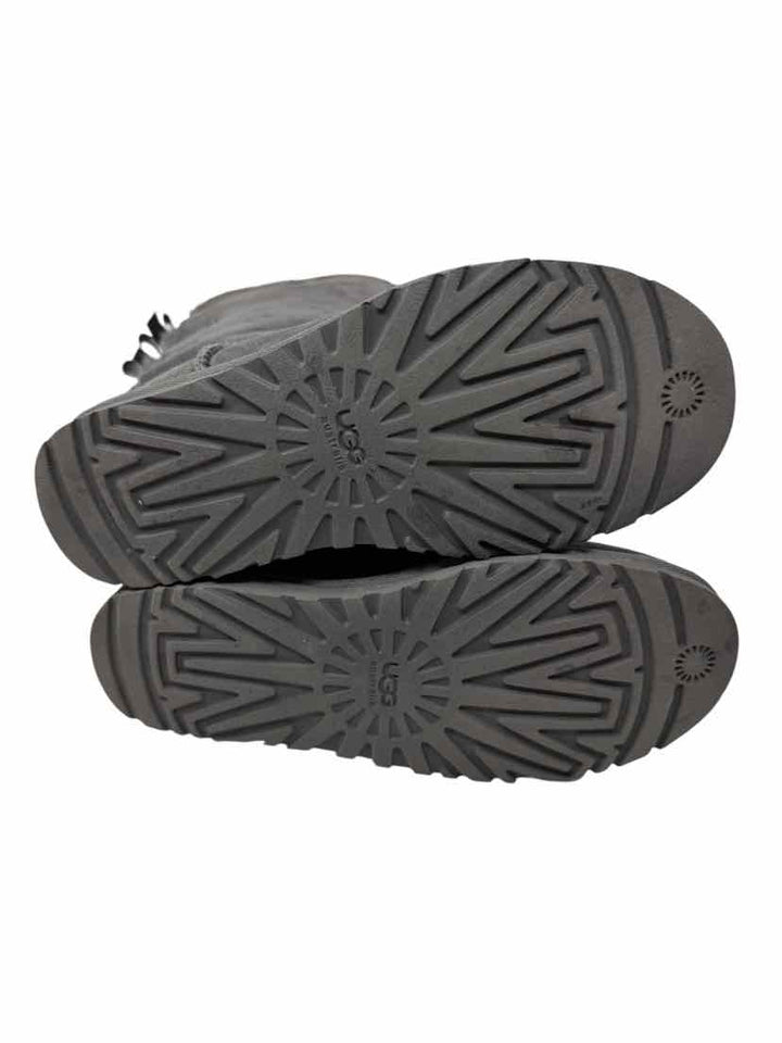 Shoe Size 8 Ugg Gray Suede Boots