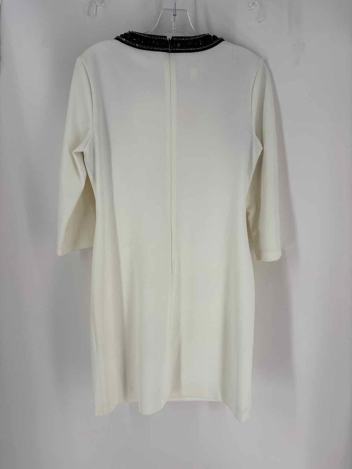 Size 6 DONNA MORGAN Cream Dress