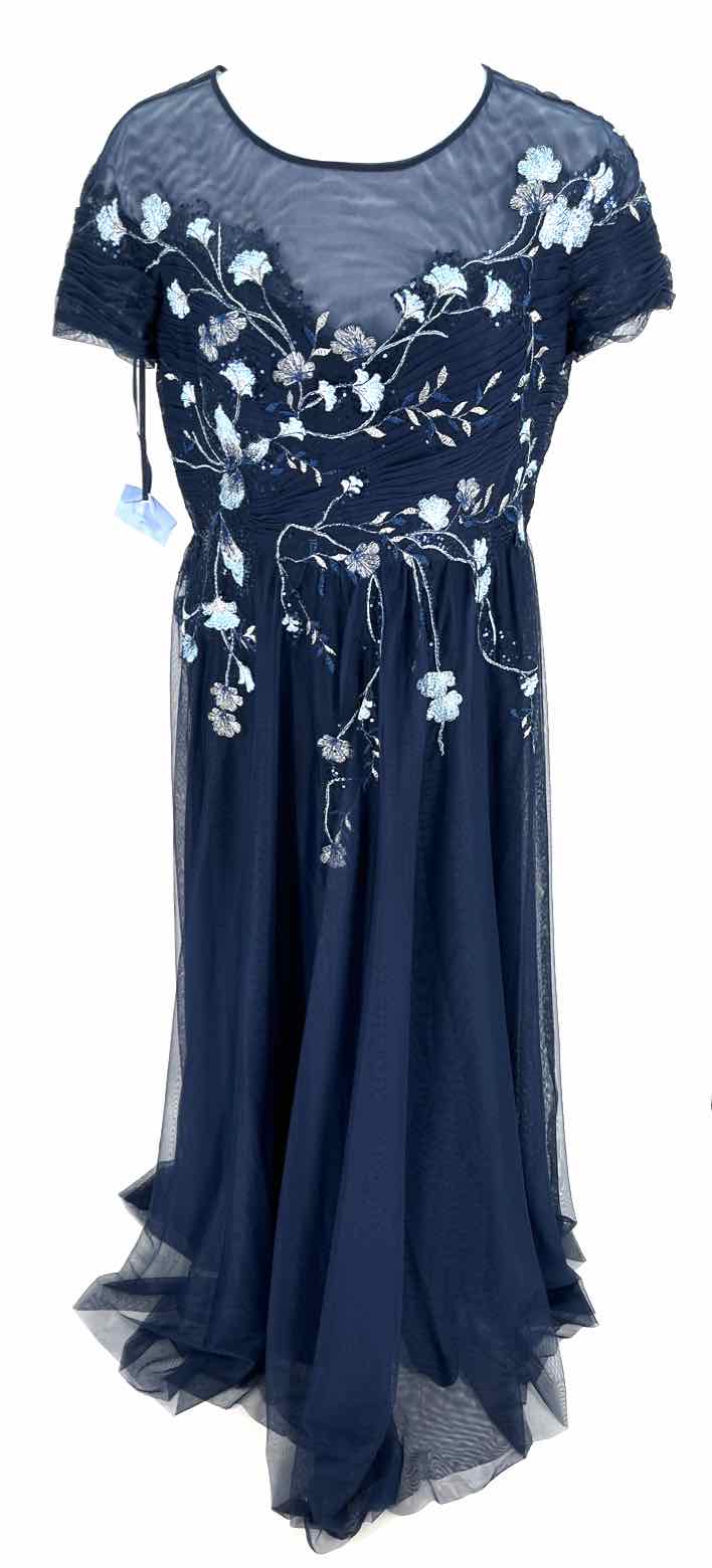 Size 16 BETSY ADAMS Navy Dress