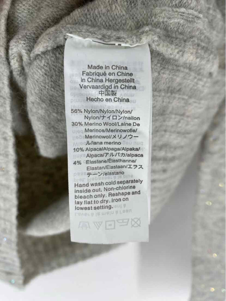 Size XS J Crew Gray Sweater