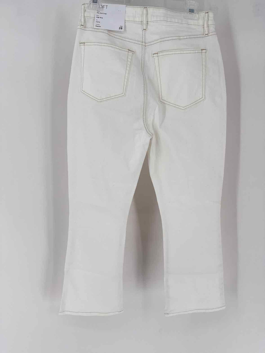 Size 28 LOFT White Pants