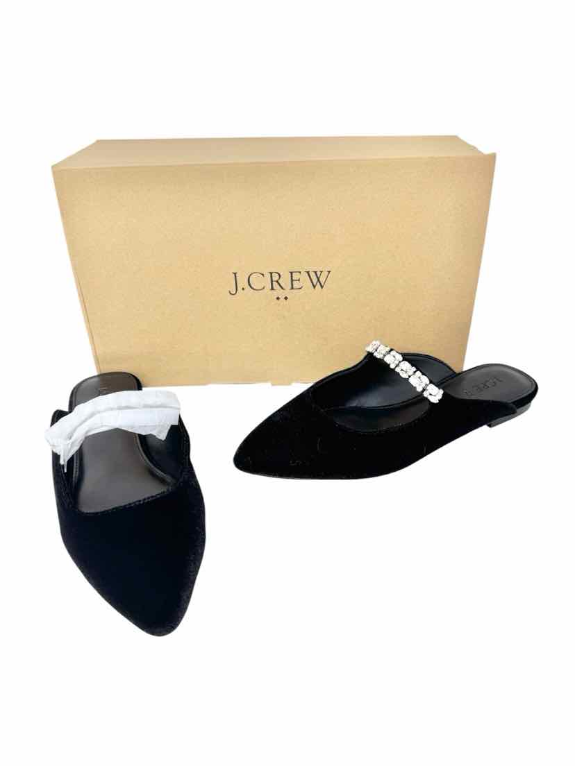Shoe Size 7.5 J Crew Black Flats